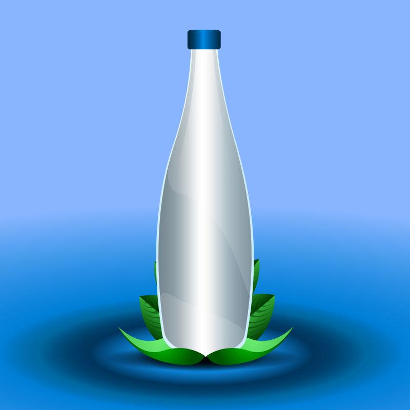 矢量矢量矿泉水瓶logo