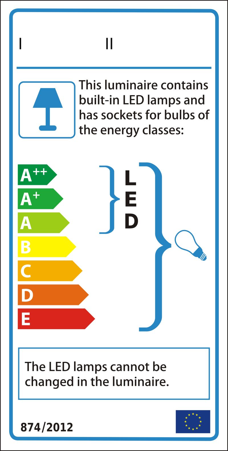 灯具新能源评级图形标签矢量