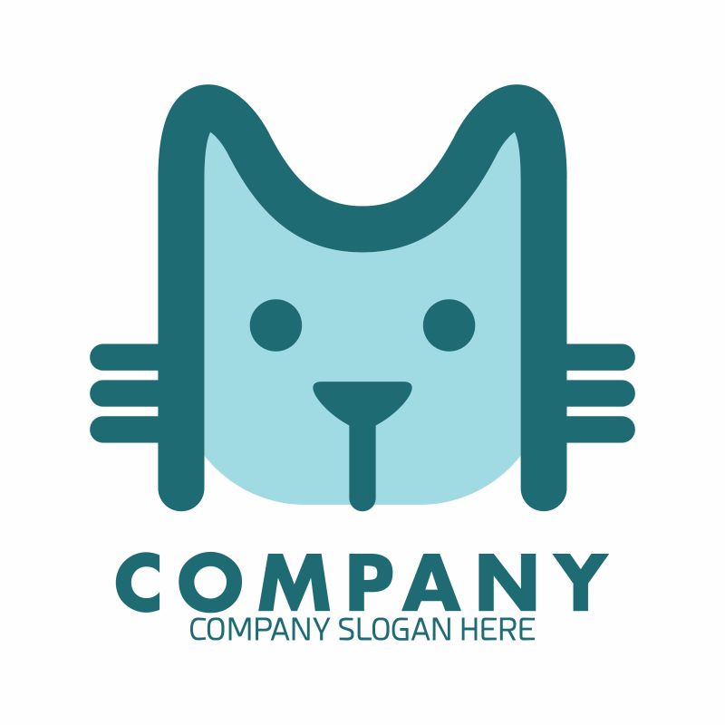 矢量猫LOGO图标