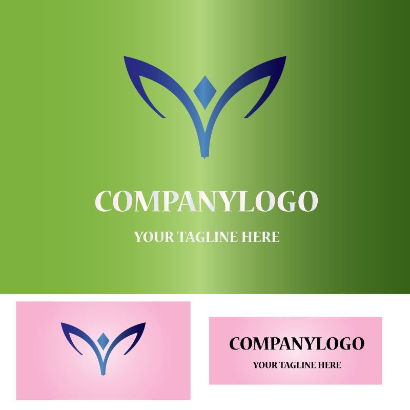 矢量现代元素商业logo设计