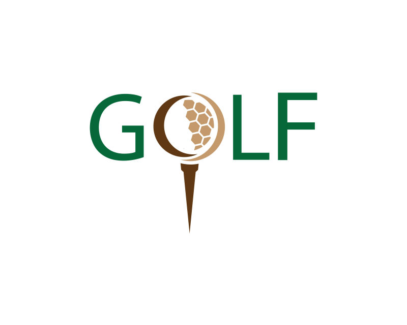 创意的高尔夫logo矢量设计