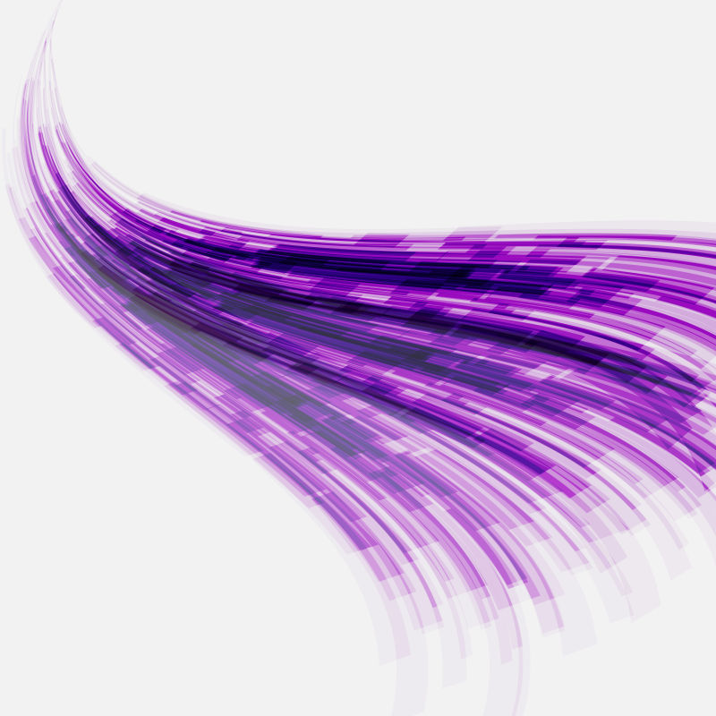 紫色几何线条矢量设计
