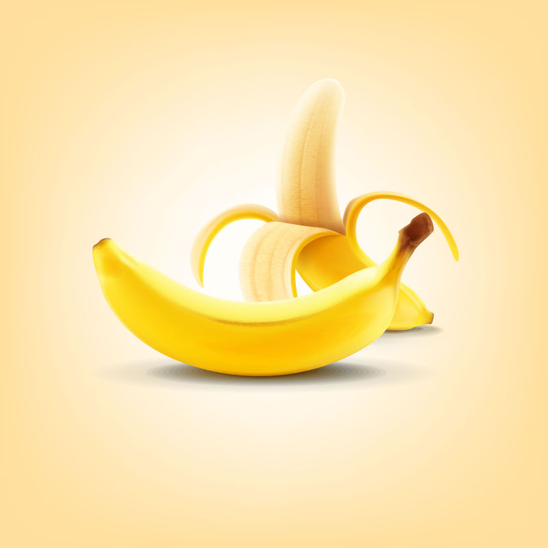 矢量的香蕉插图