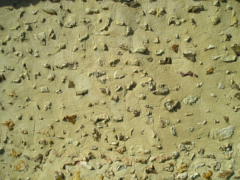 小石子和水泥混合的石墙背景