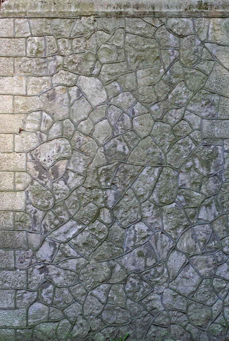裂开的石墙纹理背景