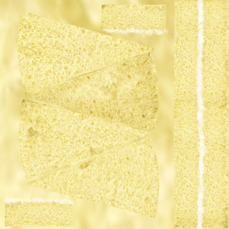 黄色抽象海绵纹理概念背景