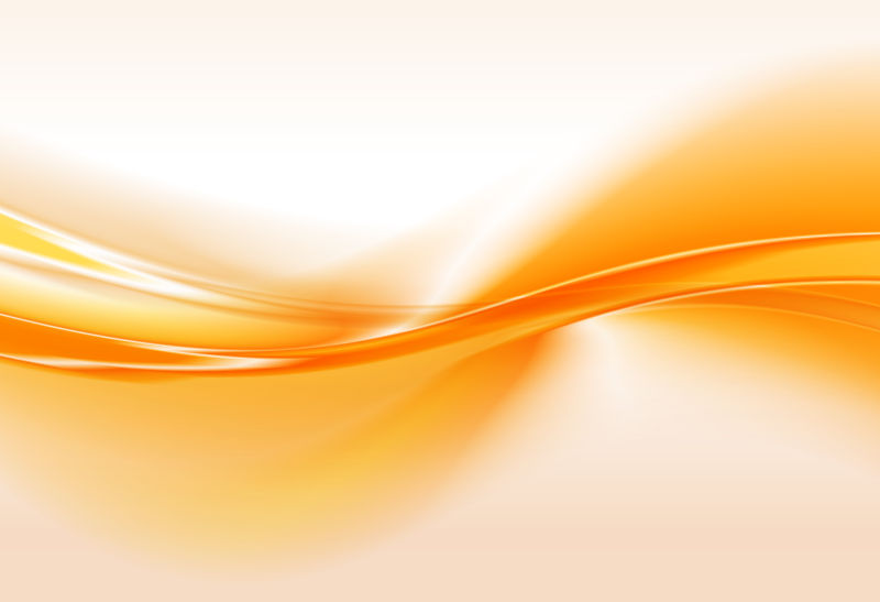 抽象橘色波纹背景矢量设计