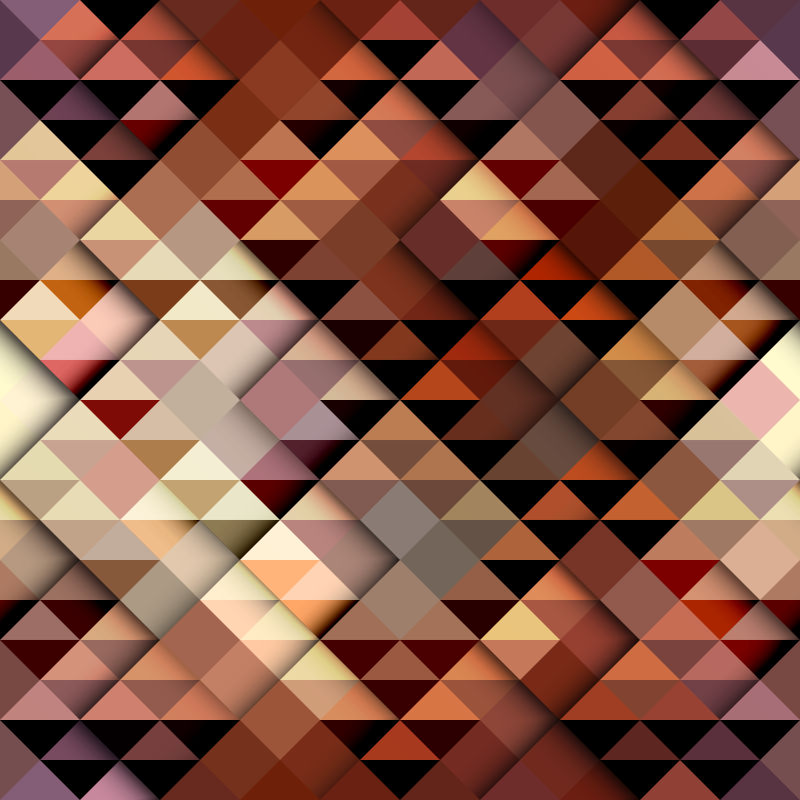 抽象棕色系的几何三角背景