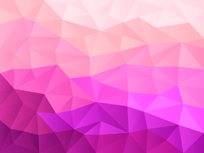 矢量几何粉色立体背景