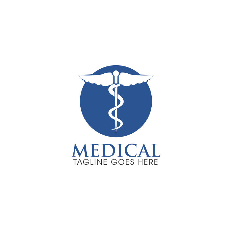 创意的医学logo矢量设计