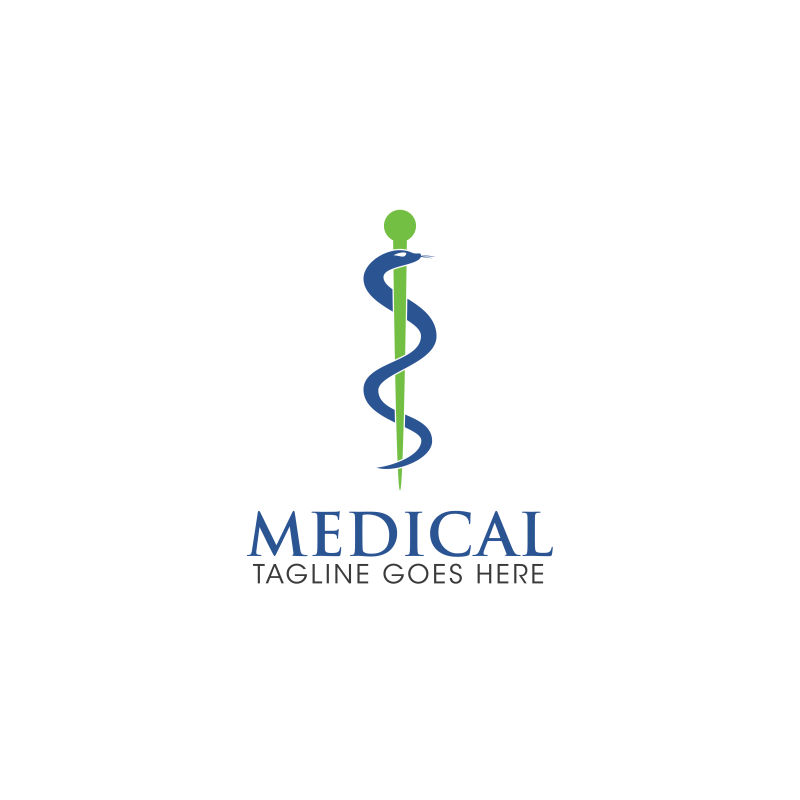 医学主题logo矢量设计