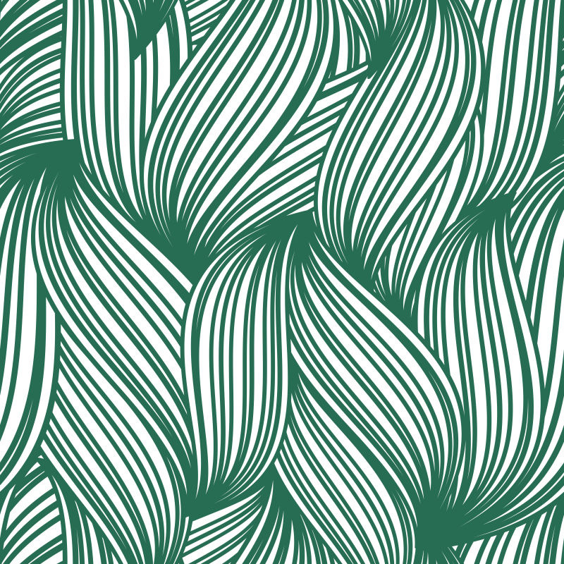 绿色抽象条形树叶背景矢量设计