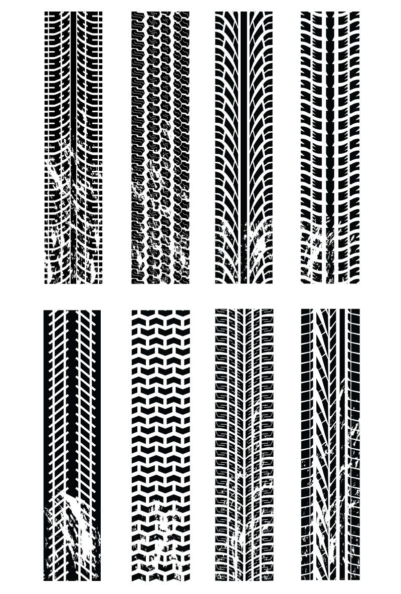 轮胎花纹图画图片