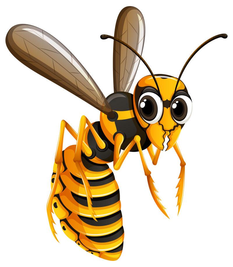 矢量蜜蜂标志