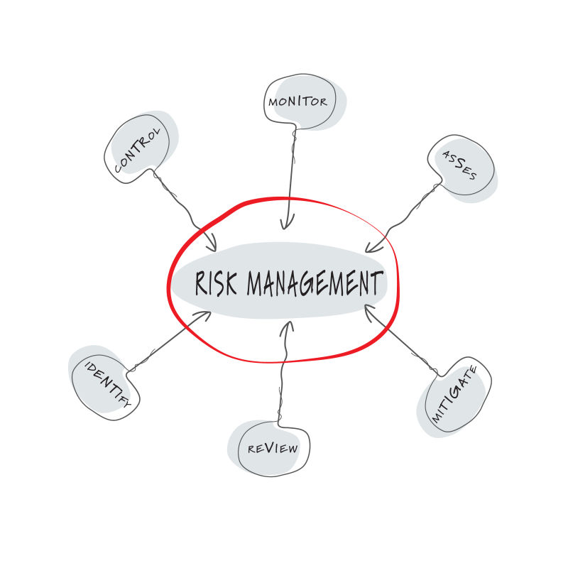 矢量的风险管理图表