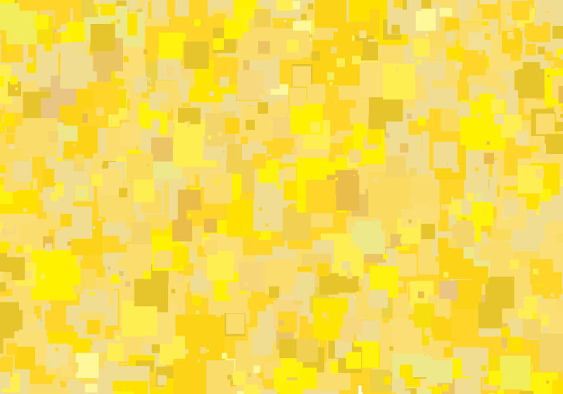 创意矢量黄色方形无缝背景