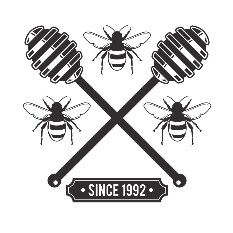 矢量蜜蜂创意设计