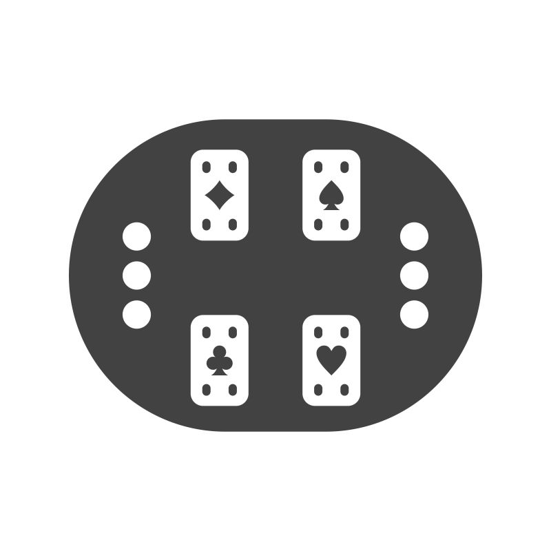 抽象矢量赌场扑克牌元素图标设计