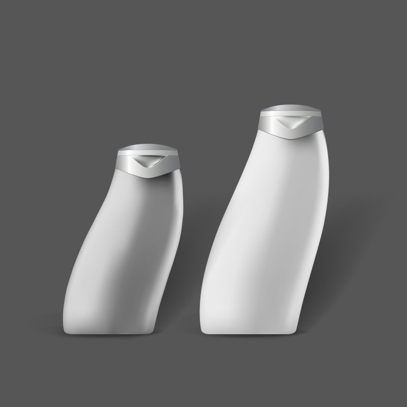 抽象矢量异型的包装瓶设计
