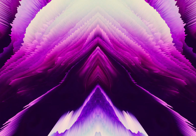 紫色波形现代设计背景