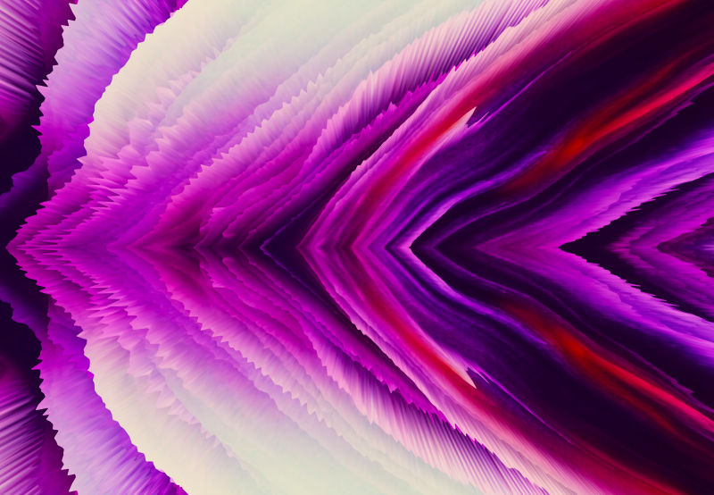 紫色波形爆炸风格背景