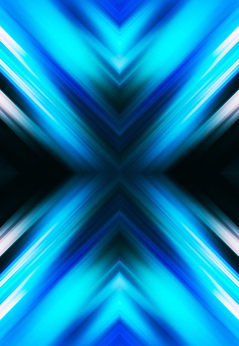 蓝色抽象几何线性现代背景