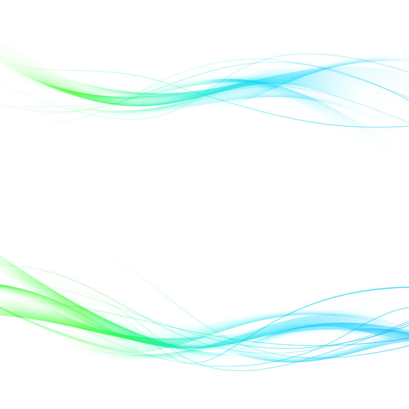 抽象矢量现代蓝色波线元素背景