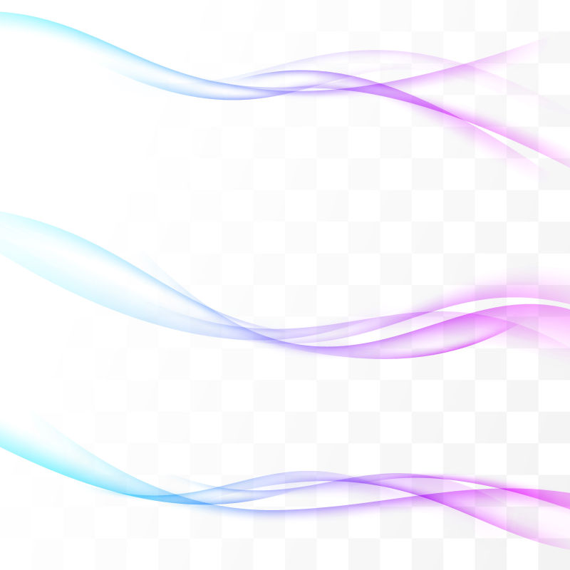 抽象矢量现代粉蓝光线元素背景设计