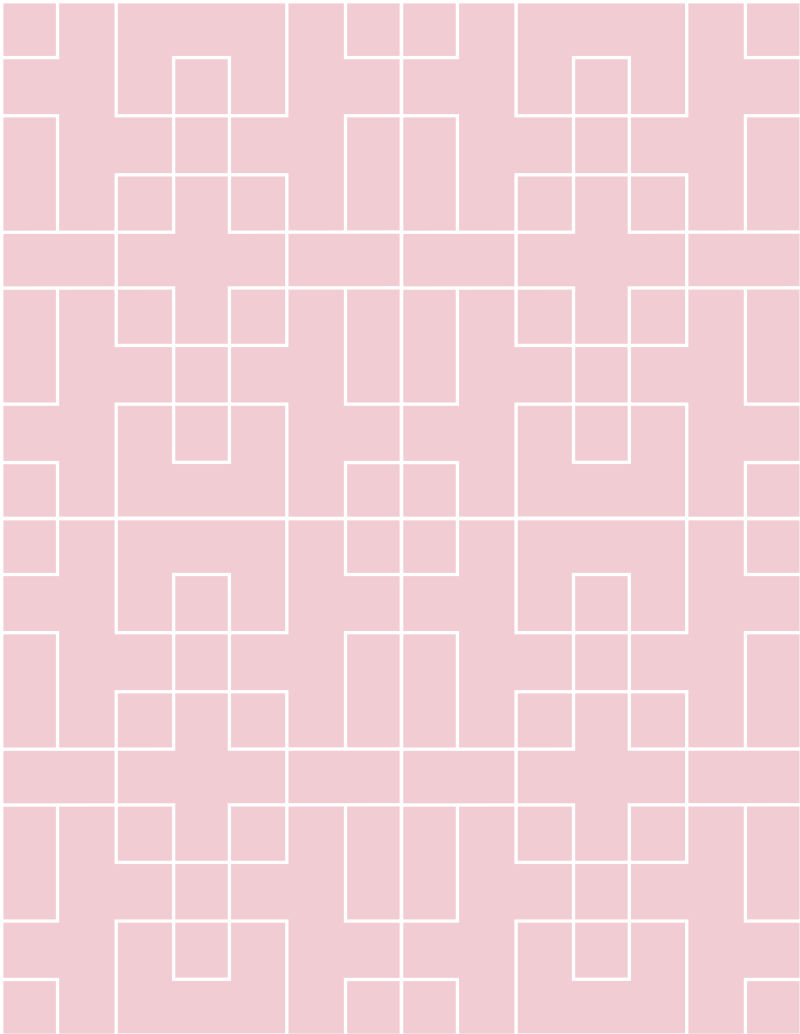 壁纸的几何图案-织物的浅粉色无缝背景-矢量图解