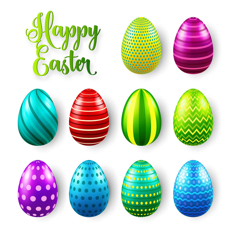 复活节彩蛋套装四月的春假礼物季节性庆祝星期天猎蛋