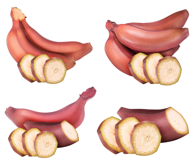 白底红香蕉