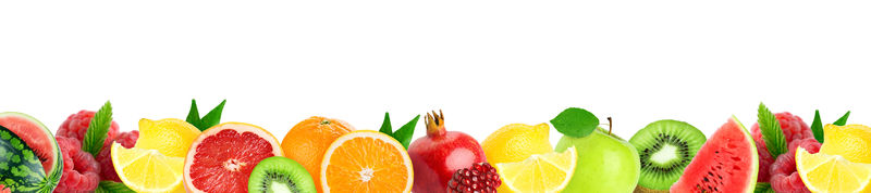 混合水果拼贴鲜果色