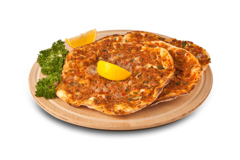 土耳其语Pide Lahmacun孤立