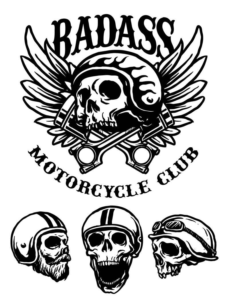 摩托车俱乐部标志