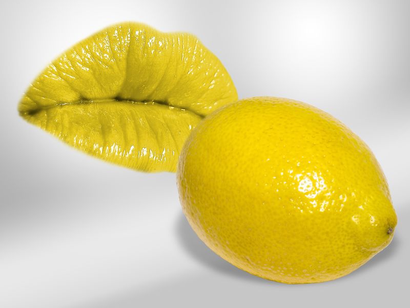 柠檬嘴唇
