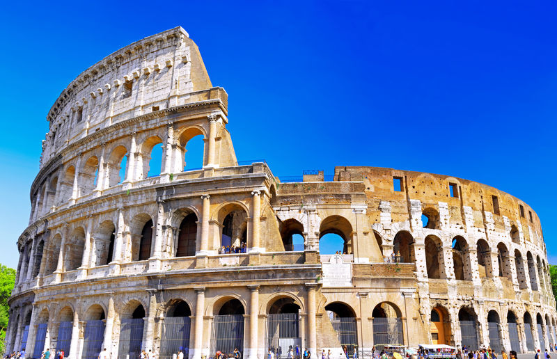 罗马竞技场-意大利罗马世界著名的地标性建筑