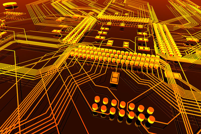 电路板-高分辨率数字生成图像