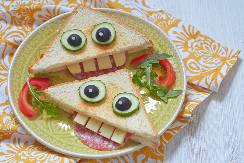 儿童午餐三明治