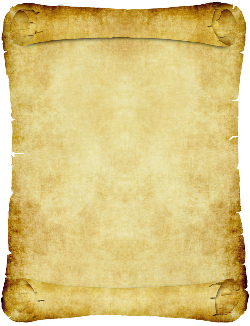 古典羊皮纸卷轴