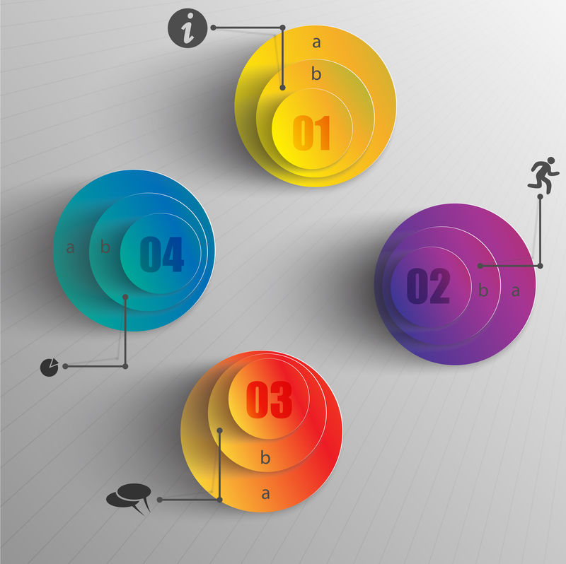 矢量信息图表设计元素