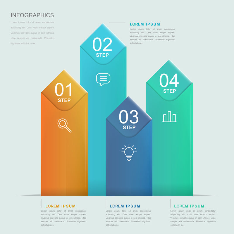 简单infographic模板