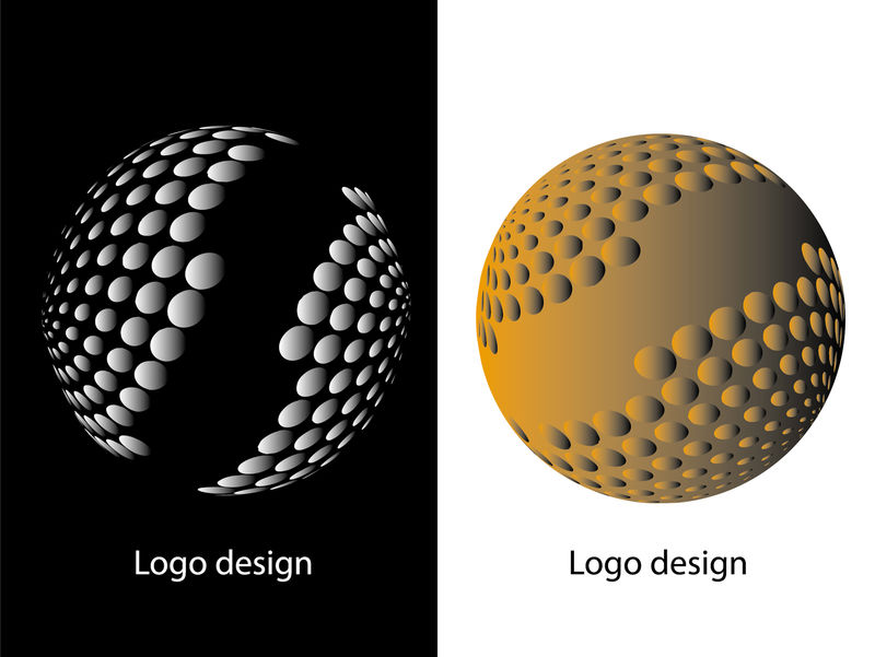 抽象logo设计-logo矢量模板-商业图标