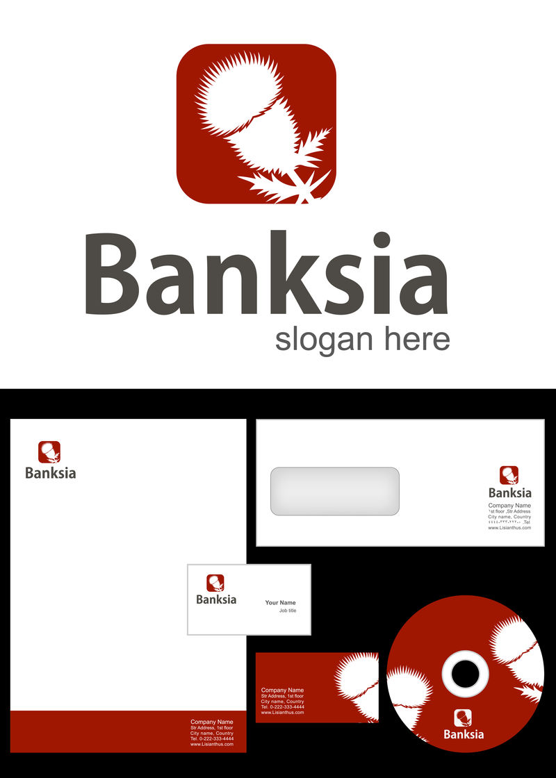BANKSIA标志设计