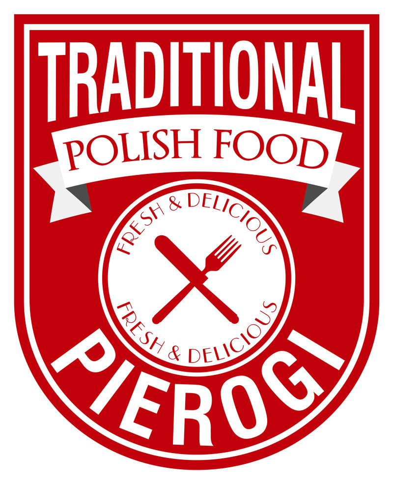波兰食品Pierogi标签