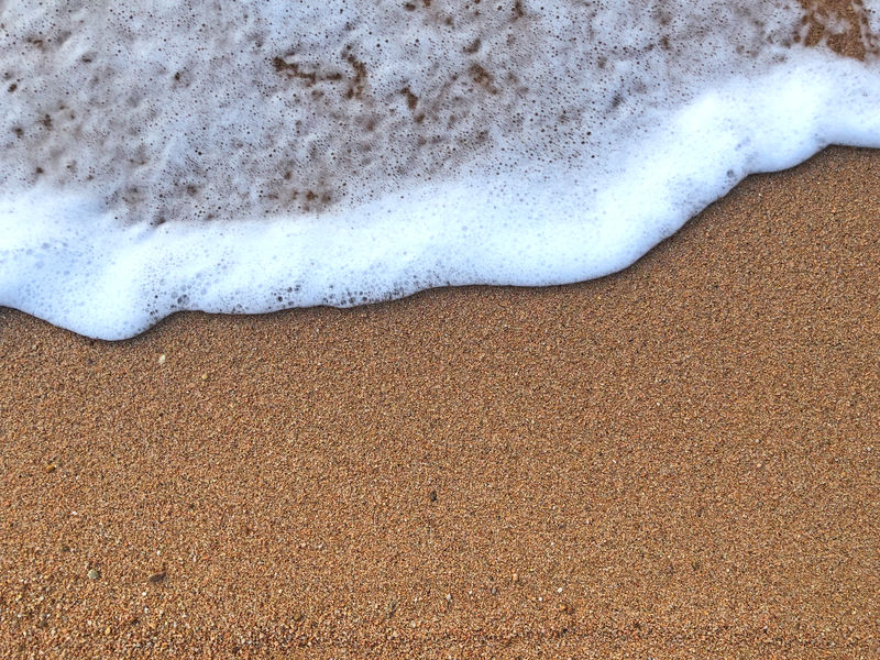 沙滩背景的沙子