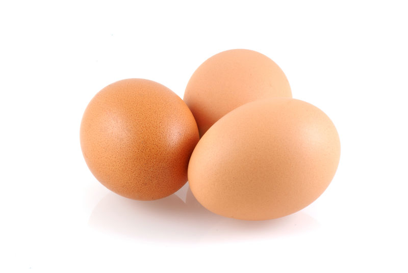 三个鸡蛋。