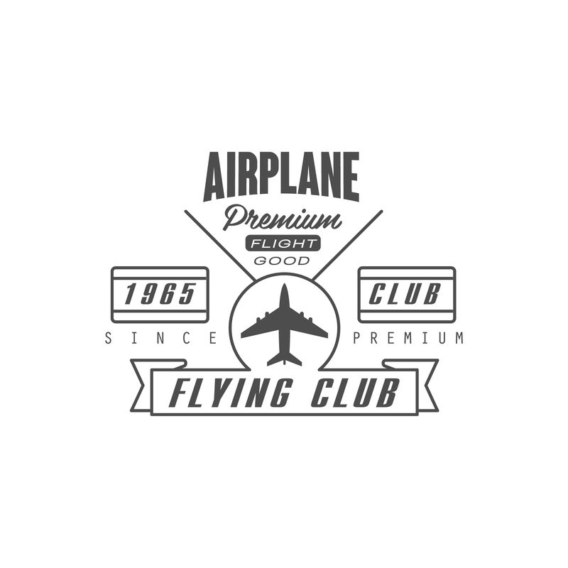 飞机高级俱乐部会徽设计