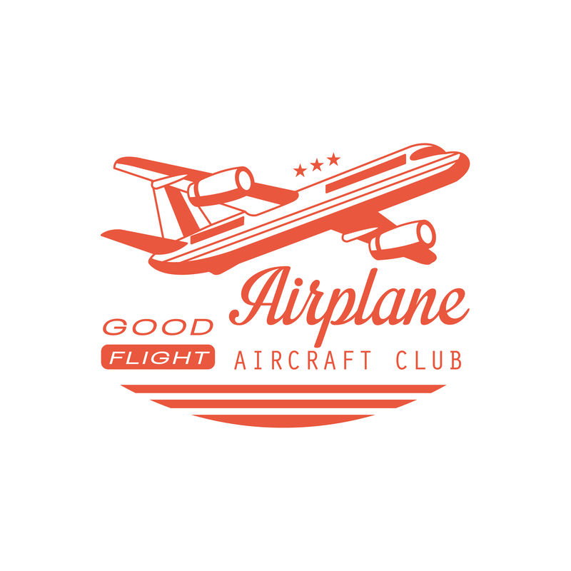 飞机俱乐部会徽设计