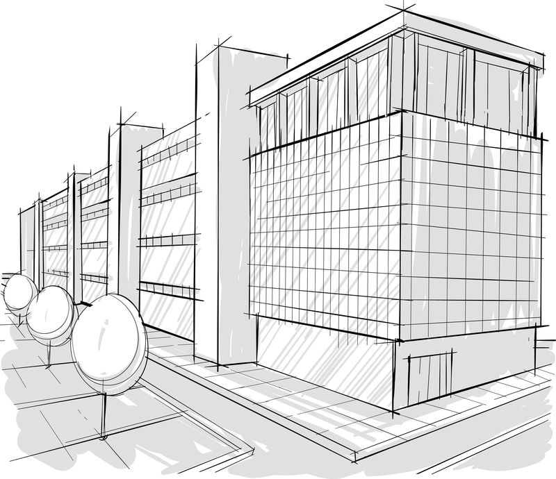 办公楼建筑图