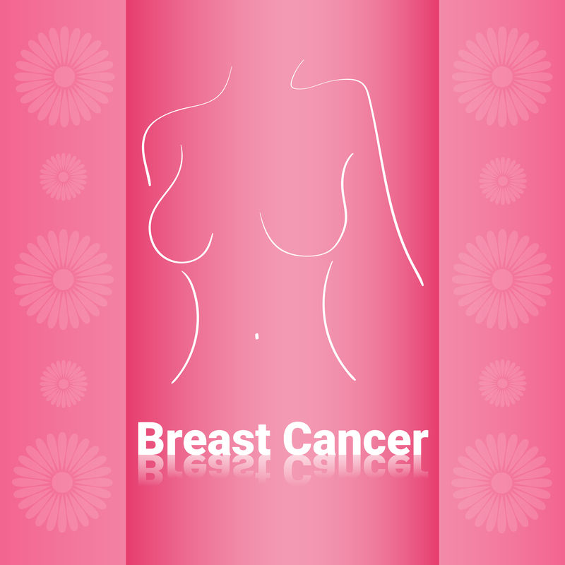 乳腺癌意识女性身体